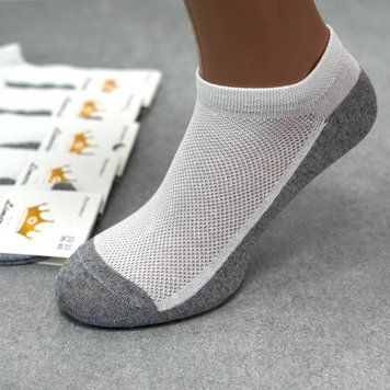 Спортивні шкарпетки з сіточкою Половинки, Limerence, 41-45 р, 12 пар