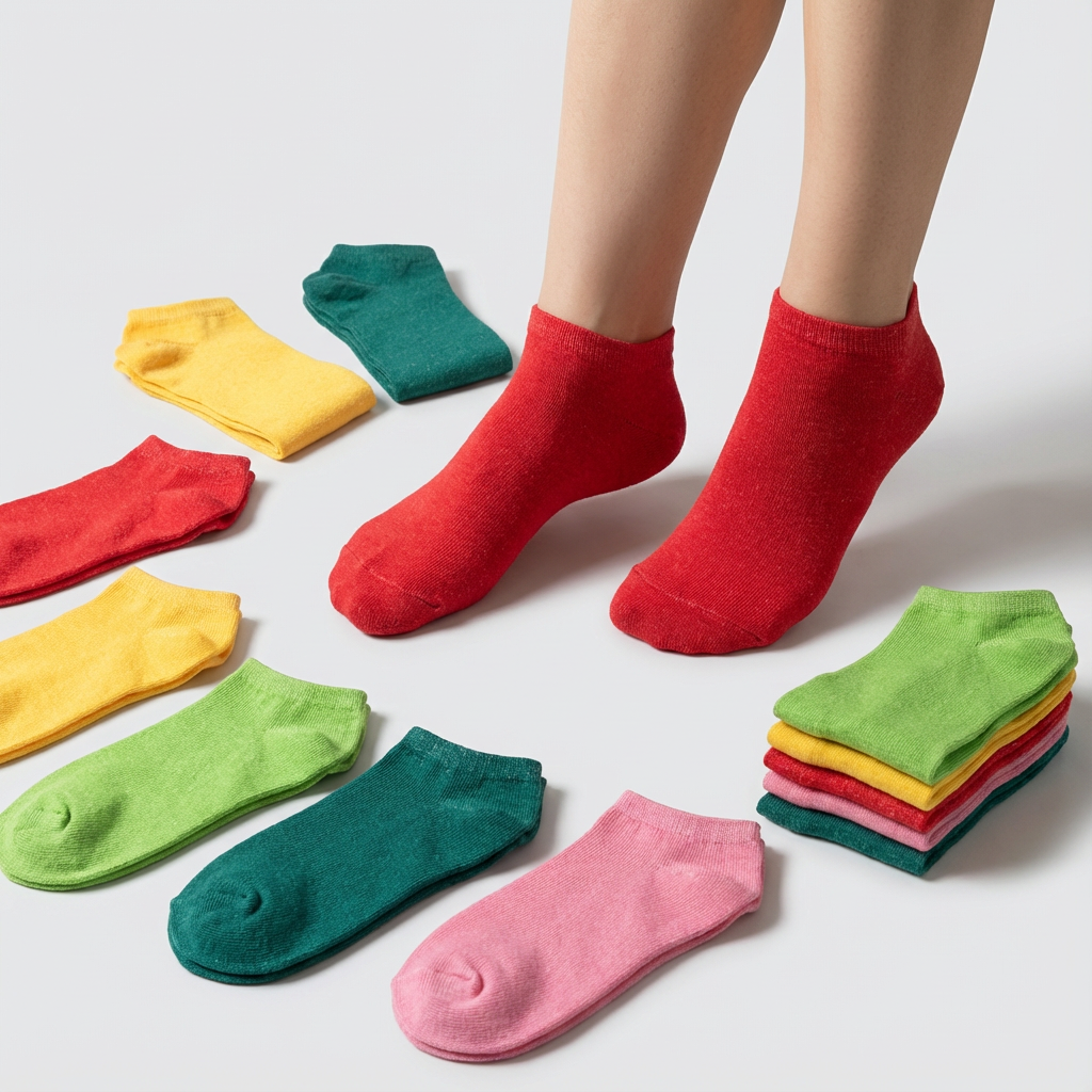 Короткие женские носки Премиум Master разноцветные, 36-40 р, 12 пар