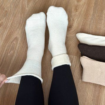 Махрові медичні жіночі шкарпетки без резинки пастельні Крокус, 36-40 р, 12 пар